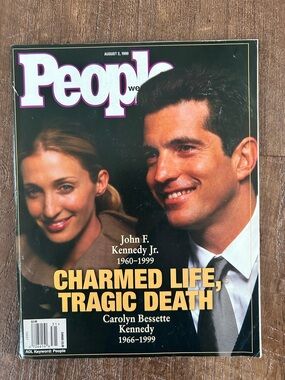 Vintage People Magazine Charmed Life, Tragic Death JFK Jr.